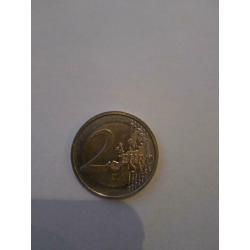 2 euro munt m.poppelin