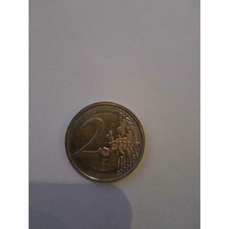 2 euro munt m.poppelin