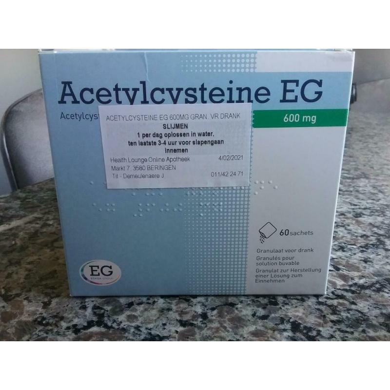 Acetylcysteine EG 600 mg