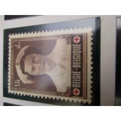 1953 ongestempelde set zegels