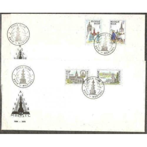 Belgie 1979 - Yvert 1935/1938 - 25 Jaar Philaclub Morts (PF)