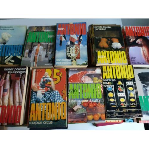 San Antonio. Lot de 141 livres