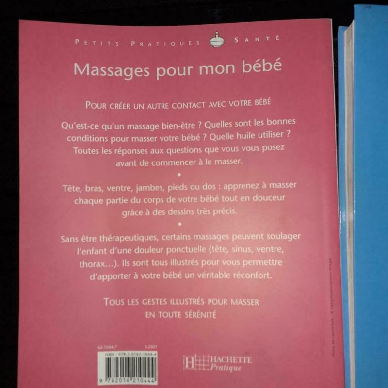Massage pour mon bb et précis de puériculture