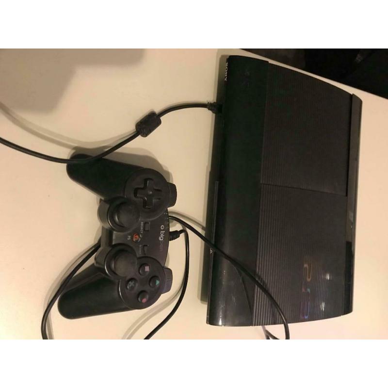 ps3 ultra slim 12gb ram (geen hdd)