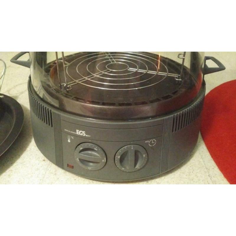 Profesionale hetelucht grill oven EGS HG1000 1200W