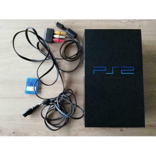 PlayStation 2 + racestuur + 18 games