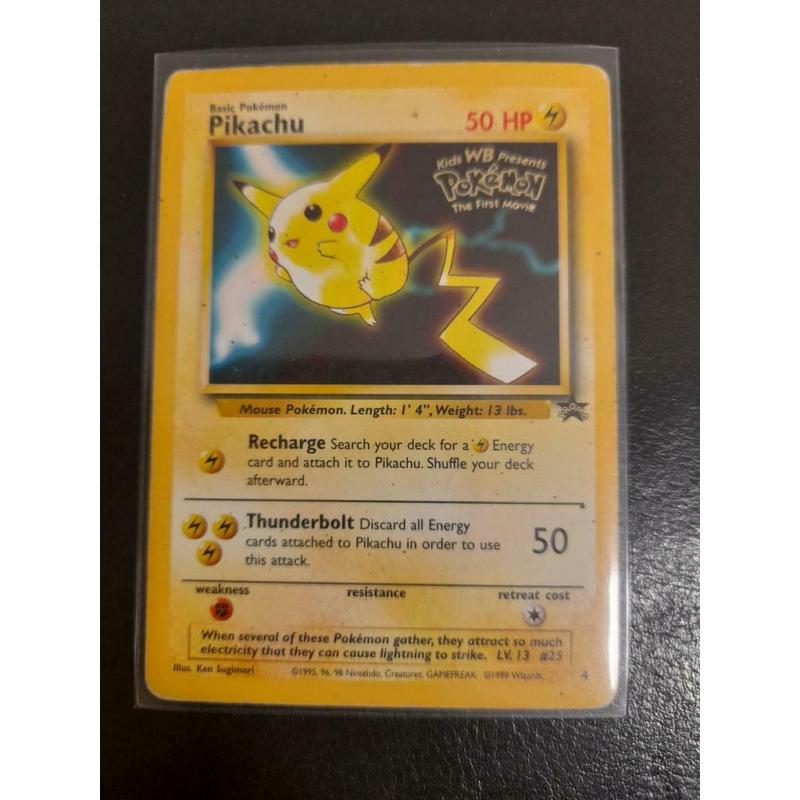 pikachu promo kaart the first movie