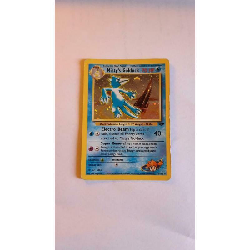 Wotc holos gyarados, nidoking, mistys goldduck