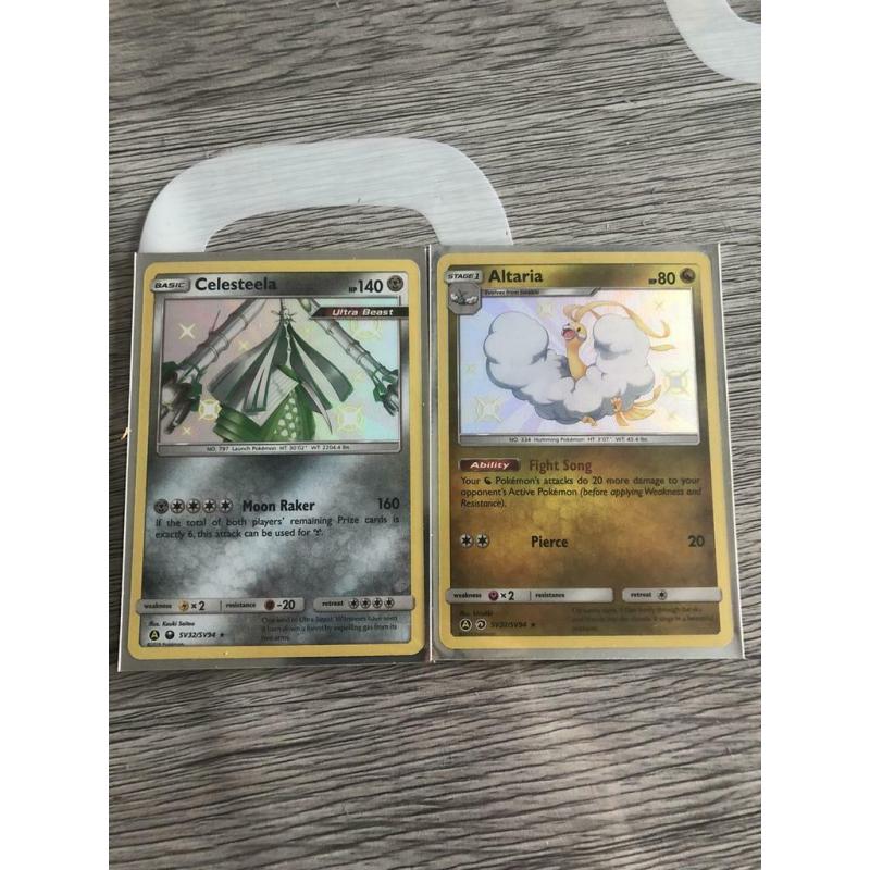 Hidden fates shinies packfresh 4 per stuk