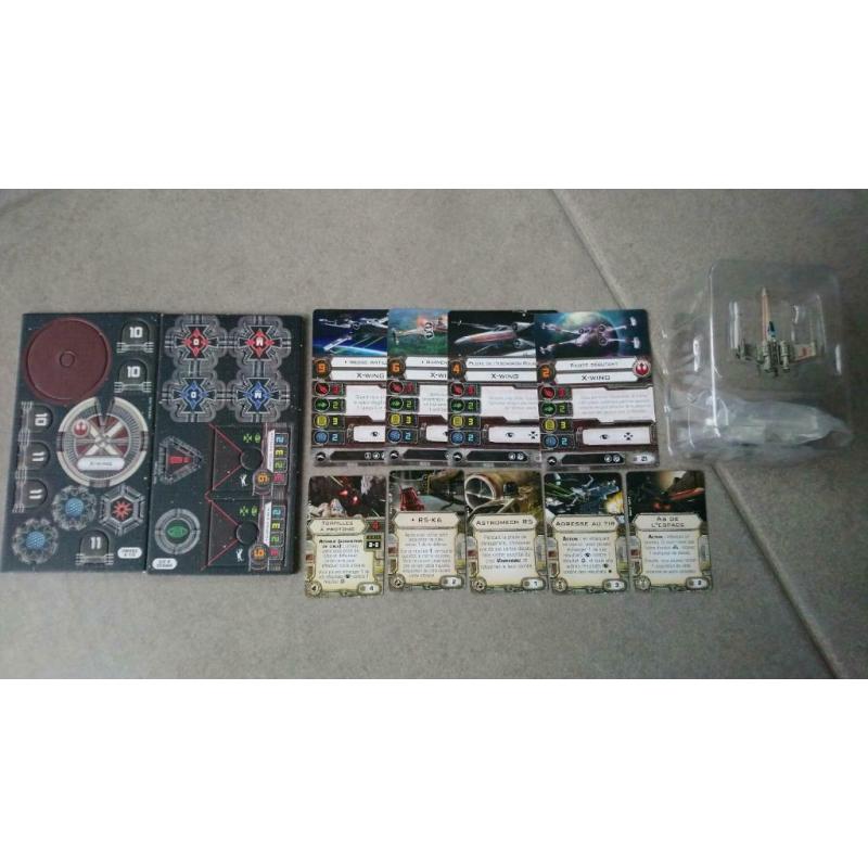 Star Wars X-Wing v1 X-WING T-65 Le jeu de figurines en franç