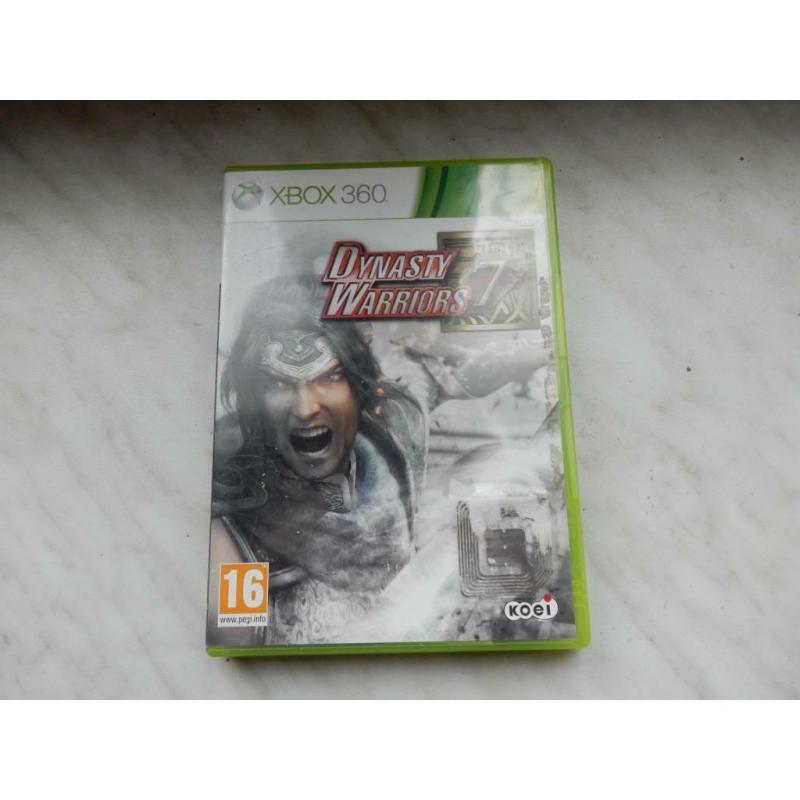 (217) xbox game: Dynasty warriors 7